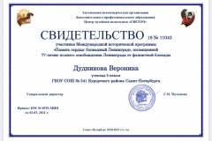 Дудникова